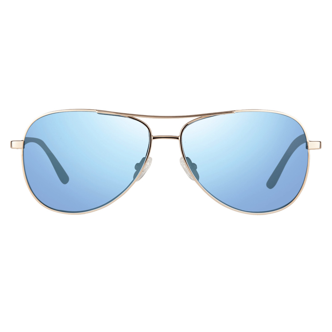 Revo Relay Aviator Sunglasses, Men's, Gold